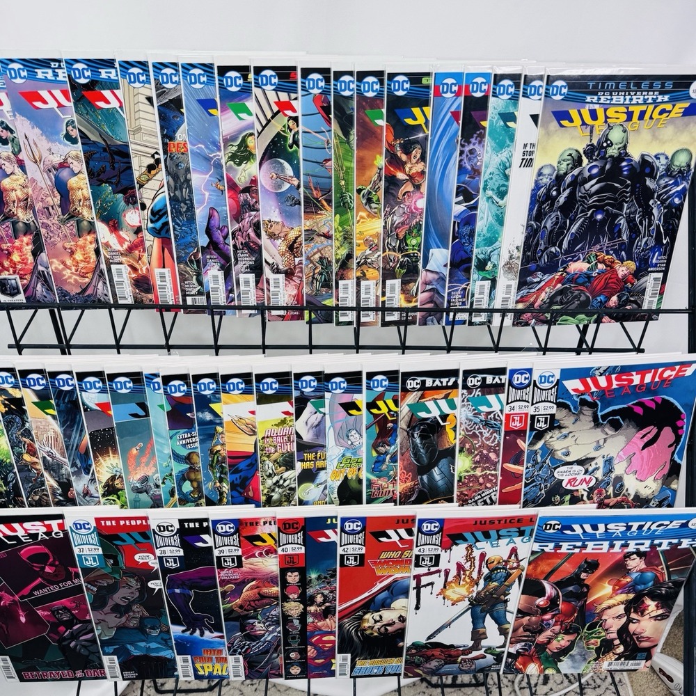 Justice‎ League 1-43 Essentials & Rebirth 1 Lot Key 1st JL Future Children